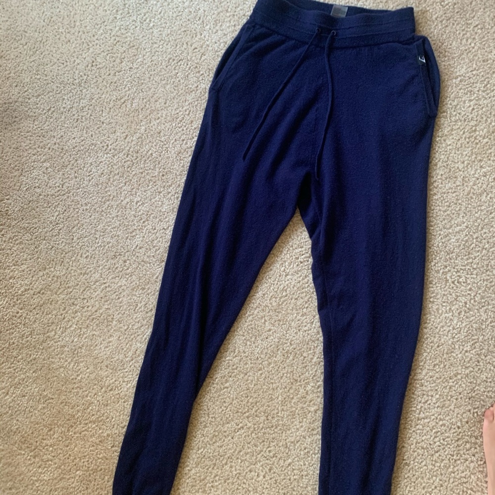 Gymshark size xs blue knit jogger